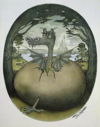 En el principio (técnica mixta)