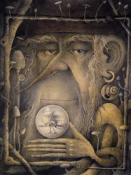 Mr Leafmould, 2000 (técnica mixta)