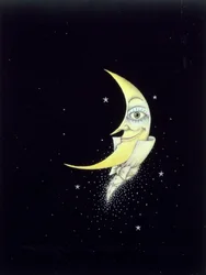 Night Out (lápiz y lápiz de color sobre papel)