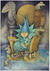 Aprendiz de brujo, 2000 (técnica mixta)