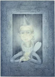 El cazador de hadas, 2005 (técnica mixta)