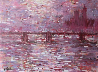 Reflejos de la ciudad rosa