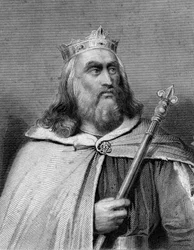 Rey Clotario II de los Francos, siglo XIX