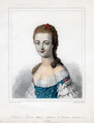Louise Marie Adelaide de Bourbon-Penthievre, duquesa de Orleans, finales del siglo XVIII, 1821