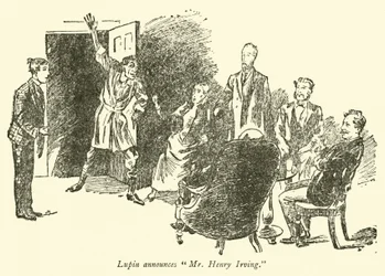 Lupin anuncia al Sr. Henry Irving