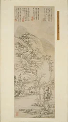 Árboles antiguos y nieblas grises, 1530