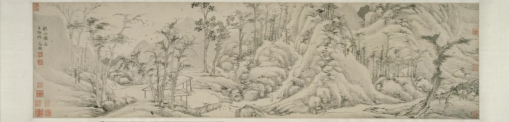 Montañas de otoño 秋山圖