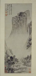 Pensamientos poéticos en un pabellón junto al río, 1558