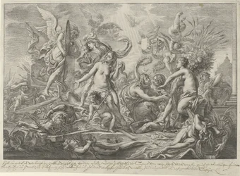 Alegoría de la Paz de Westfalia, 1648