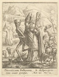 Obispo, de La danza de la muerte