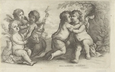 Cristo, Juan y tres Querubines Paedopaegnion (título de la serie)