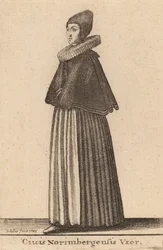 Ciuis Norimbergensis Vxor, 1643