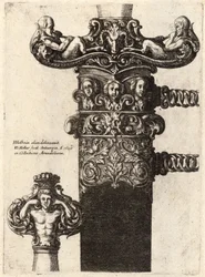 Daga y vaina, de un dibujo de Hans Holbein