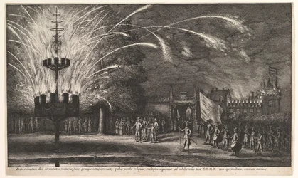 Fuegos Artificiales en Hemissem, 1625-77