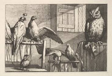 Halcones y búhos, 1625-77