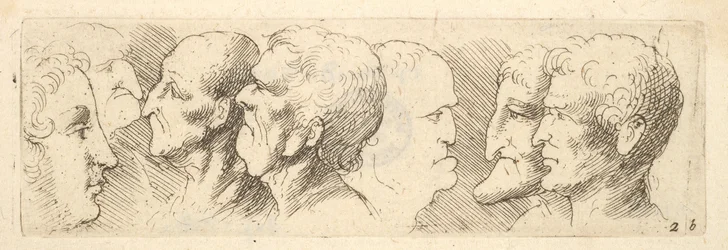 Estudios de cabezas, 1625-77