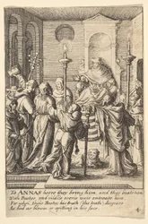 Jesús ante Anás, 1625-77