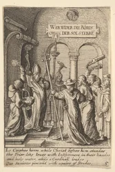 Jesús ante Caifás, 1625-77