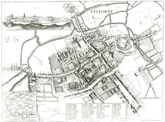 Mapa de Oxford, 1643