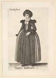 Mulier Basiliensis Mujer de Basilea, 1644