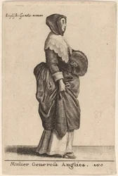 Mujer generosa inglesa