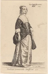 Mujer generosa inglesa