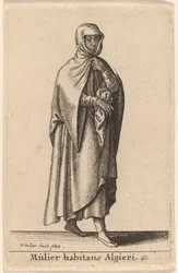 Mujer habitante de Argel