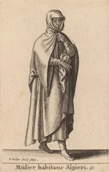 Mujer habitante de Argel