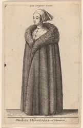 Mujer Hibernica o Irlandesa