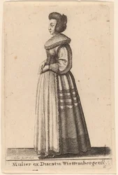 Mujer del Ducado de Wurtemberg