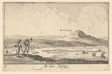 En el Neckar, 1635