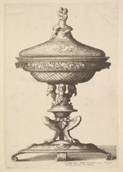 Copa ornamentada