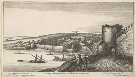 Parte de Tánger desde arriba, sin la Puerta de Agua, 1670
