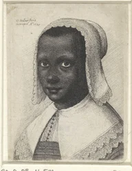 Retrato de una joven mujer negra, 1645