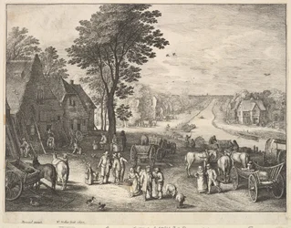 El canal recto, 1650