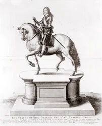 La estatua del rey Carlos I en Charing Cross