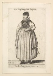 Virgo Argentinensis. Mujer soltera de Estrasburgo, 1625-77