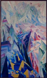 El camino del Genio (óleo sobre lienzo)