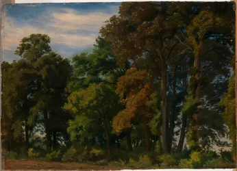 Paisaje en Alemania, estudio