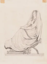 Mujer sentada