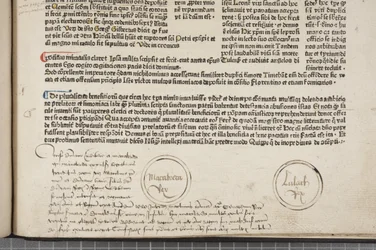 Fol 54 recto, (detalle), Fasciculus Temporum