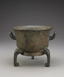 Vasija ritual de comida (Yu), c.1000-900 a.C.