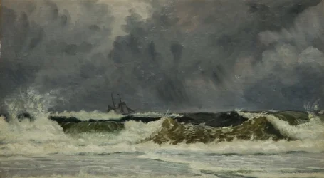Clima tormentoso - La costa de Jutlandia