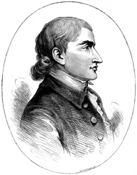 John Jay, estadista estadounidense, de una impresión publicada en 1783, c1880