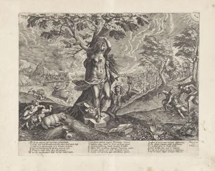 Alegoría de la paciencia durante el período de guerra