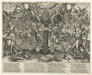 El árbol del pacto, 1578 El Árbol de los Pactos / Arbor Pacis (título sobre el objeto)