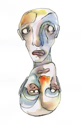 Retrato emocional surrealista