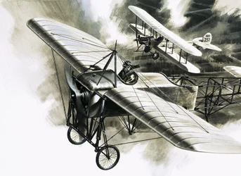 El primer vuelo de reconocimiento del RFC