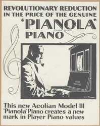 Pianolas de la Compañía Eólica, 1920s