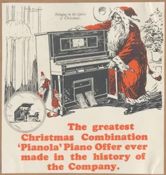 Pianolas de la Compañía Eólica, años 1920